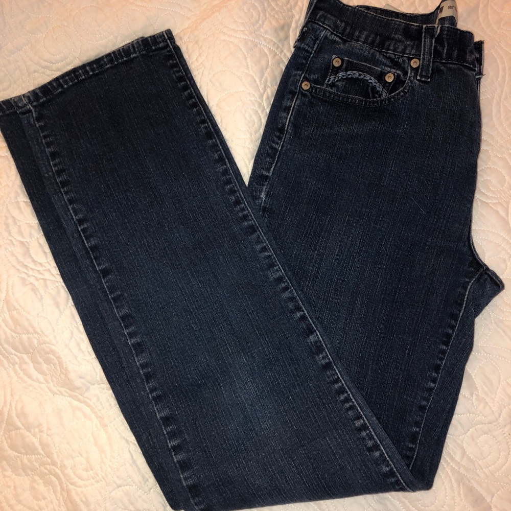 LEVIS 505 STRAIGHT LEG JEANS